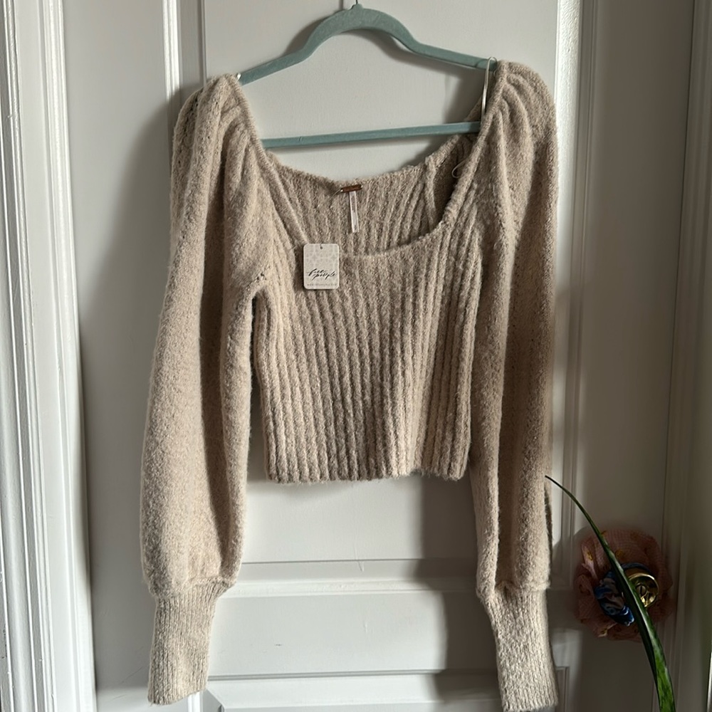 NWT free people knit top